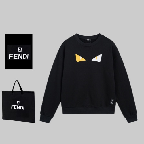 Fendi Hoodies Long Sleeved For Unisex #1231723 $56.00 USD, Wholesale Replica Fendi Hoodies