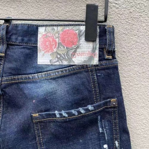 Replica Dsquared Jeans For Men #1231750 $56.00 USD for Wholesale