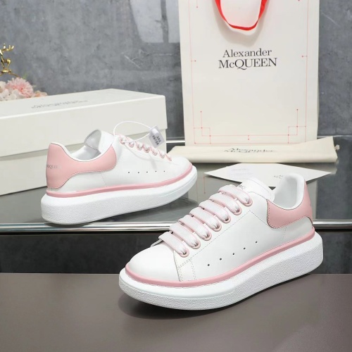 Replica Alexander McQueen Casual Shoes For Women #1231766 $92.00 USD for Wholesale