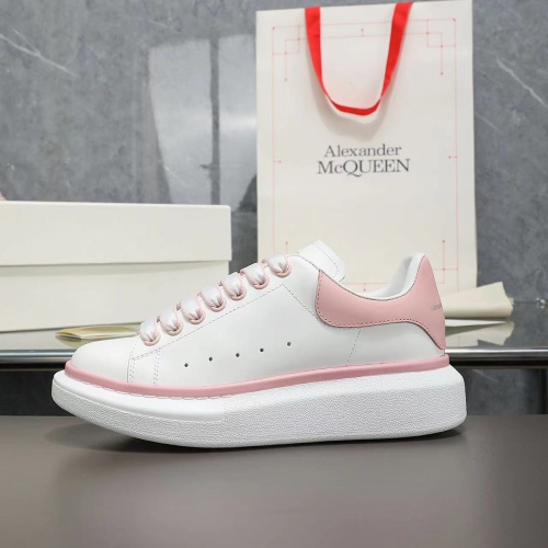 Replica Alexander McQueen Casual Shoes For Women #1231766 $92.00 USD for Wholesale