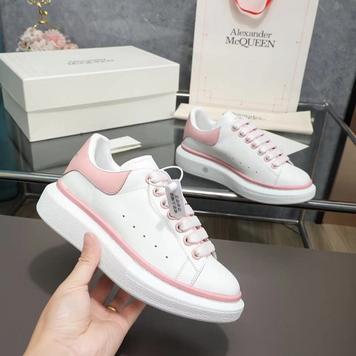 Replica Alexander McQueen Casual Shoes For Women #1231766 $92.00 USD for Wholesale