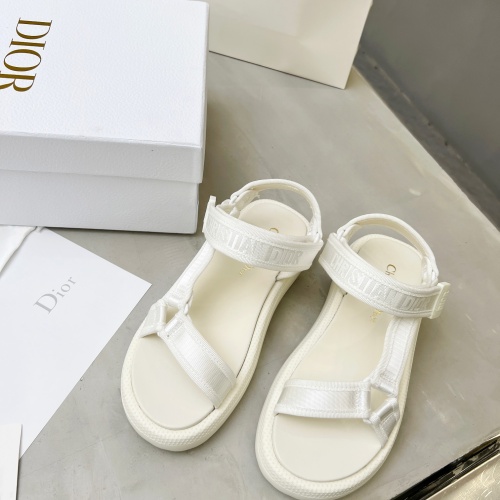 Replica Christian Dior Sandal For Women #1231814 $85.00 USD for Wholesale