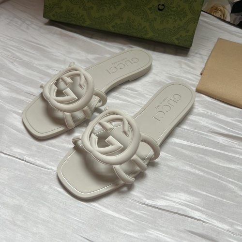 Replica Gucci Slippers For Women #1231819 $56.00 USD for Wholesale