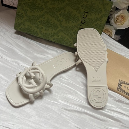 Replica Gucci Slippers For Women #1231819 $56.00 USD for Wholesale