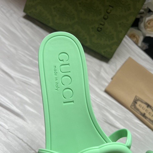 Replica Gucci Slippers For Women #1231821 $56.00 USD for Wholesale