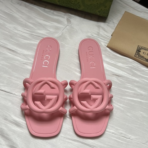 Gucci Slippers For Women #1231822 $56.00 USD, Wholesale Replica Gucci Slippers