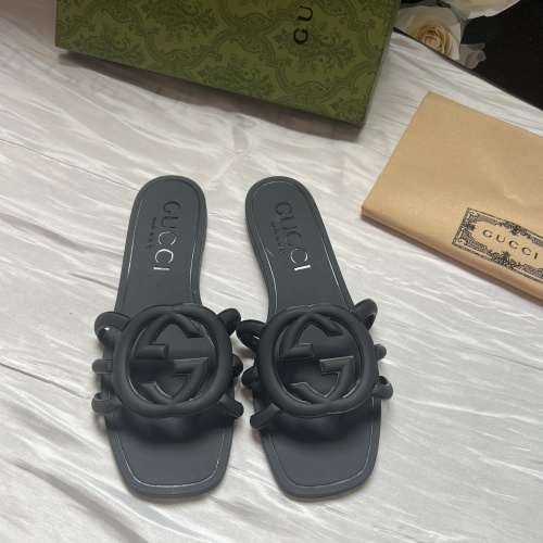 Gucci Slippers For Women #1231824 $56.00 USD, Wholesale Replica Gucci Slippers