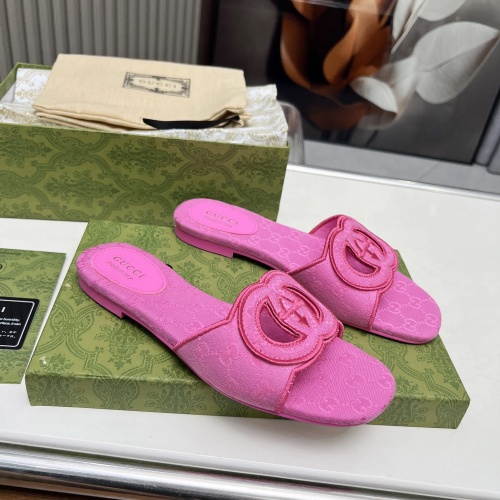 Replica Gucci Slippers For Women #1231828 $72.00 USD for Wholesale