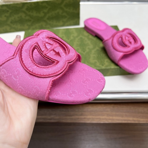 Replica Gucci Slippers For Women #1231828 $72.00 USD for Wholesale