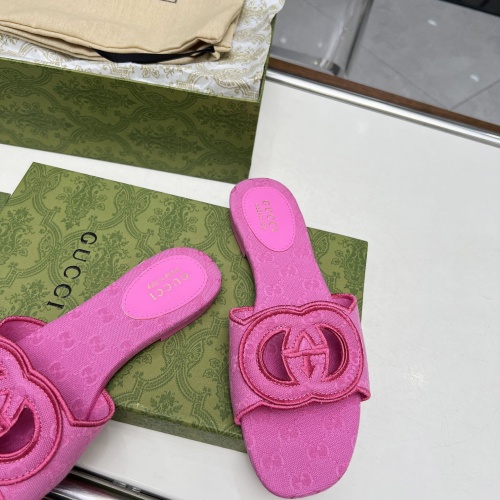 Replica Gucci Slippers For Women #1231828 $72.00 USD for Wholesale