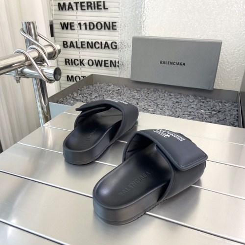 Replica Balenciaga Slippers For Men #1231832 $82.00 USD for Wholesale