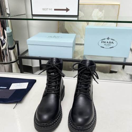 Replica Prada Boots For Women #1231840 $105.00 USD for Wholesale