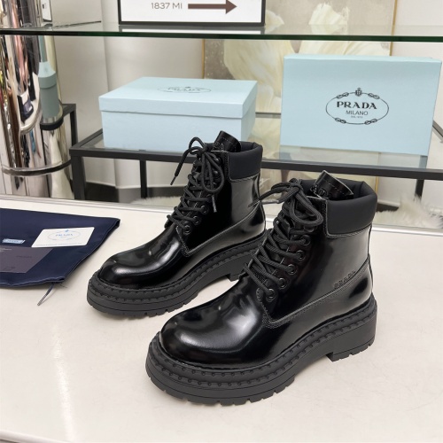 Prada Boots For Women #1231841 $105.00 USD, Wholesale Replica Prada Boots