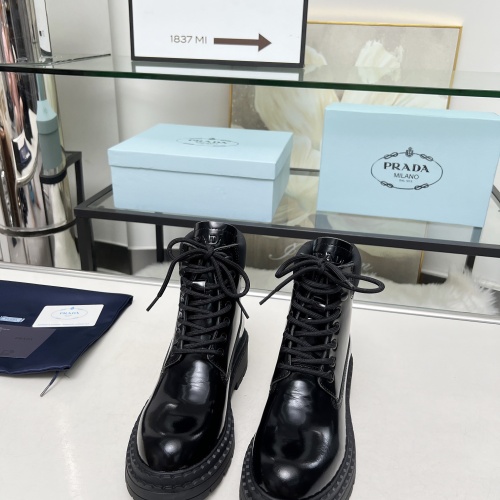 Replica Prada Boots For Women #1231841 $105.00 USD for Wholesale