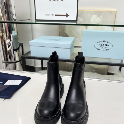 Replica Prada Boots For Women #1231843 $102.00 USD for Wholesale