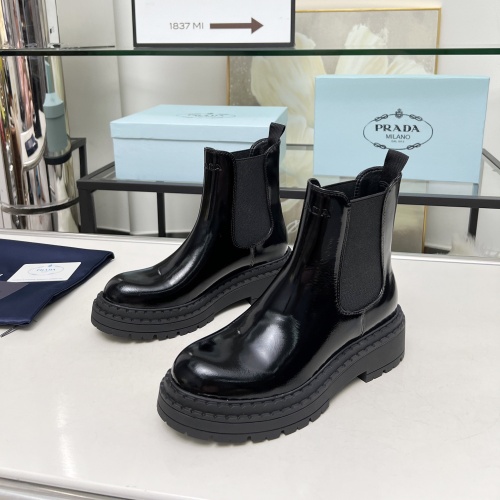 Prada Boots For Women #1231844 $102.00 USD, Wholesale Replica Prada Boots