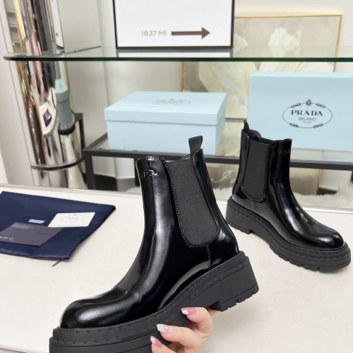 Replica Prada Boots For Women #1231844 $102.00 USD for Wholesale