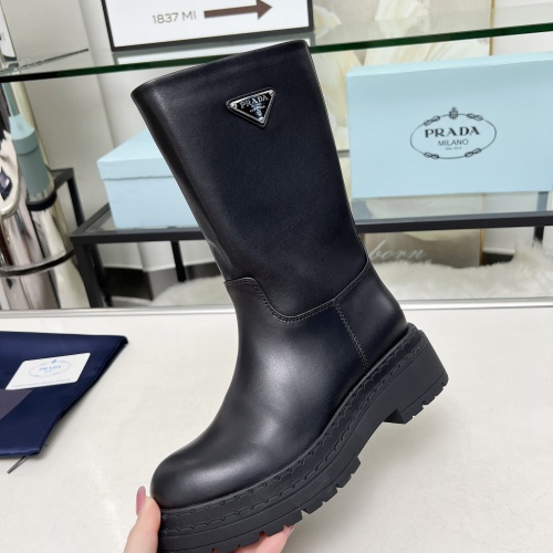 Replica Prada Boots For Women #1231845 $118.00 USD for Wholesale