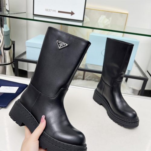 Replica Prada Boots For Women #1231845 $118.00 USD for Wholesale