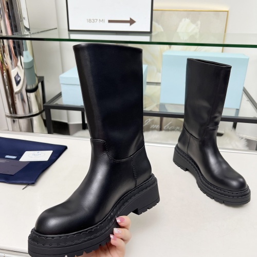 Replica Prada Boots For Women #1231845 $118.00 USD for Wholesale