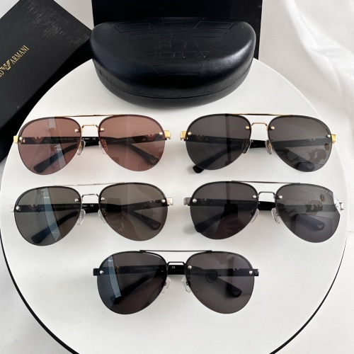 Replica Armani AAA Quality Sunglasses #1231878 $56.00 USD for Wholesale