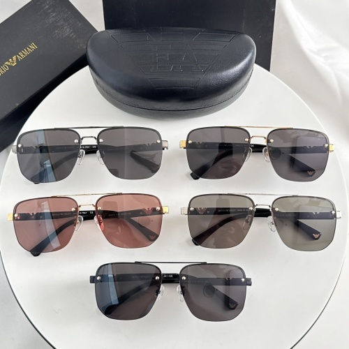 Replica Armani AAA Quality Sunglasses #1231885 $56.00 USD for Wholesale