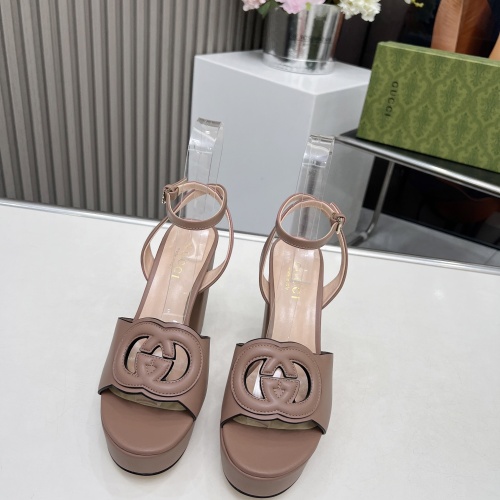 Replica Gucci Sandal For Women #1231906 $118.00 USD for Wholesale