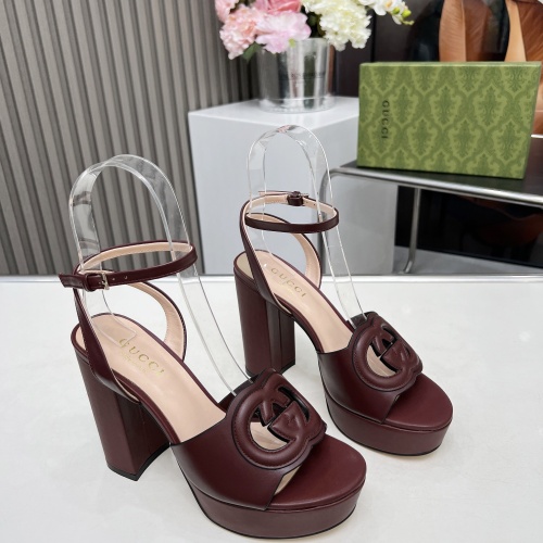 Replica Gucci Sandal For Women #1231914 $118.00 USD for Wholesale