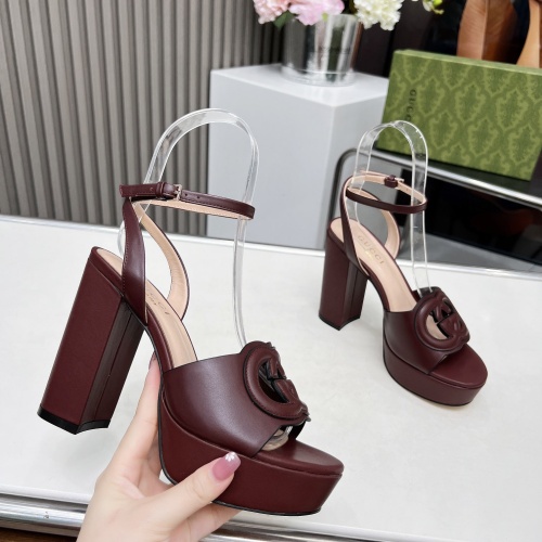 Replica Gucci Sandal For Women #1231914 $118.00 USD for Wholesale