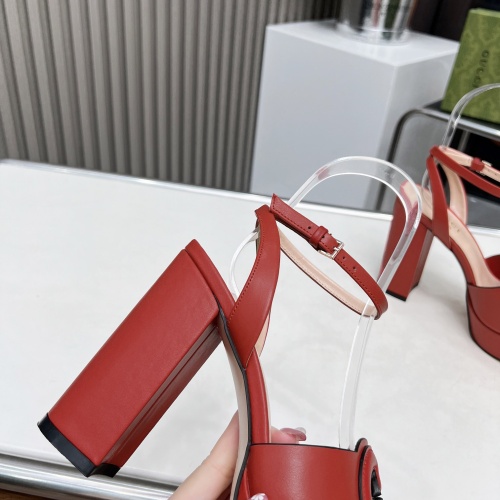 Replica Gucci Sandal For Women #1231915 $118.00 USD for Wholesale