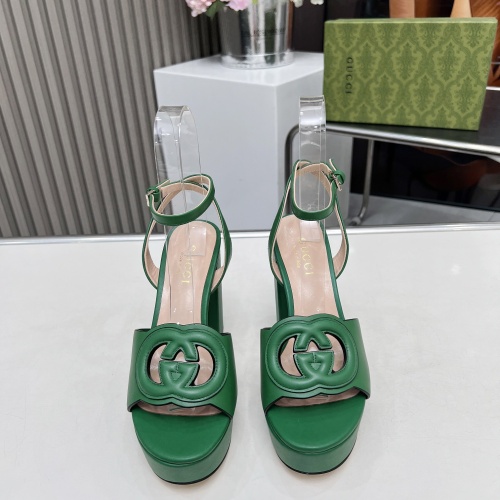 Replica Gucci Sandal For Women #1231922 $118.00 USD for Wholesale