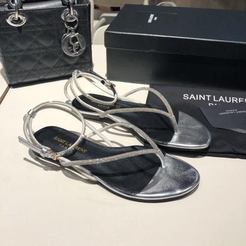 Replica Yves Saint Laurent YSL Sandal For Women #1231945 $98.00 USD for Wholesale