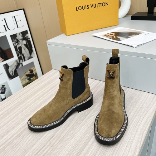 Replica Louis Vuitton Boots For Women #1231961 $102.00 USD for Wholesale