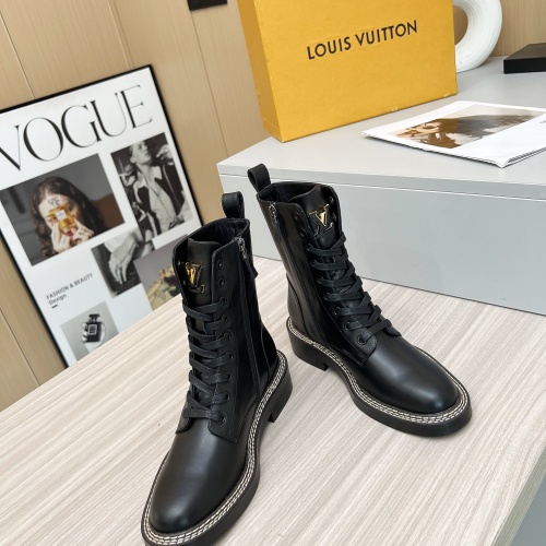 Replica Louis Vuitton Boots For Women #1231965 $115.00 USD for Wholesale