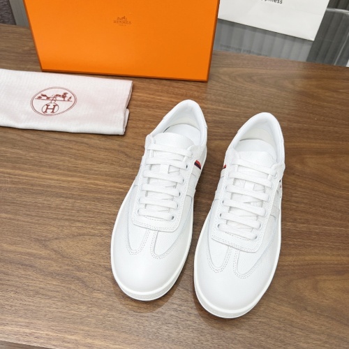 Replica Hermes Casual Shoes For Women #1231973 $98.00 USD for Wholesale