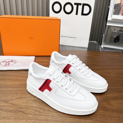 Replica Hermes Casual Shoes For Women #1231974 $98.00 USD for Wholesale