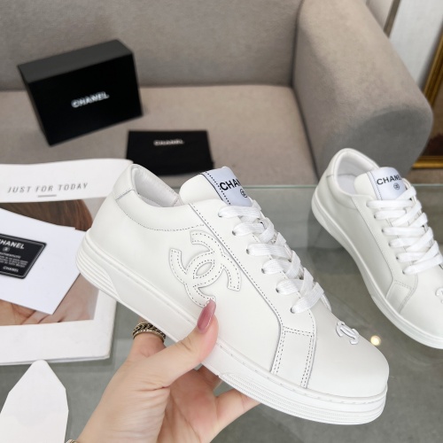 Replica Chanel Casual Shoes For Women #1231988 $100.00 USD for Wholesale