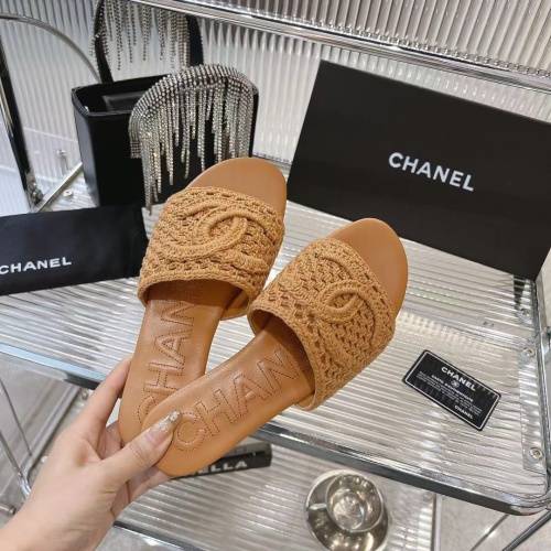 Replica Chanel Slippers For Women #1231993 $98.00 USD for Wholesale