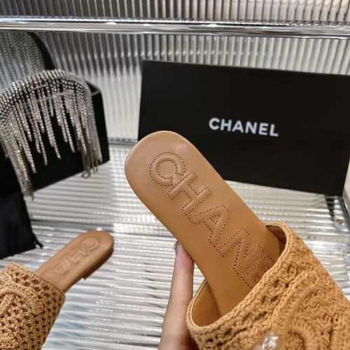 Replica Chanel Slippers For Women #1231993 $98.00 USD for Wholesale