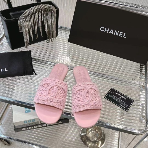 Chanel Slippers For Women #1231994 $98.00 USD, Wholesale Replica Chanel Slippers