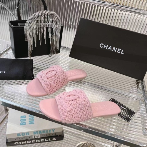 Replica Chanel Slippers For Women #1231994 $98.00 USD for Wholesale