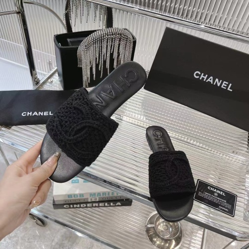 Replica Chanel Slippers For Women #1231995 $98.00 USD for Wholesale