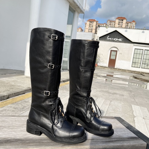 MIU MIU Boots For Women #1231999 $172.00 USD, Wholesale Replica MIU MIU Boots