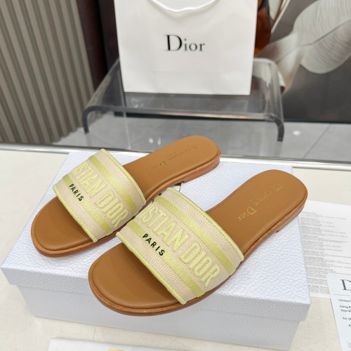 Christian Dior Slippers For Women #1232006 $85.00 USD, Wholesale Replica Christian Dior Slippers