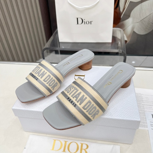 Christian Dior Slippers For Women #1232015 $85.00 USD, Wholesale Replica Christian Dior Slippers