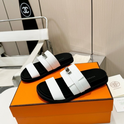 Hermes Slippers For Women #1232096 $98.00 USD, Wholesale Replica Hermes Slippers