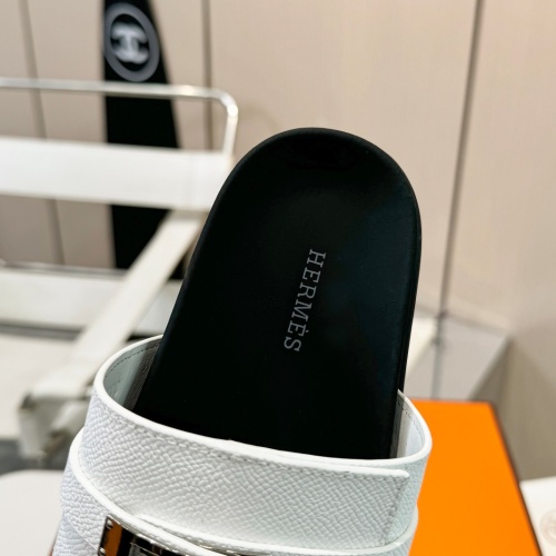 Replica Hermes Slippers For Women #1232096 $98.00 USD for Wholesale