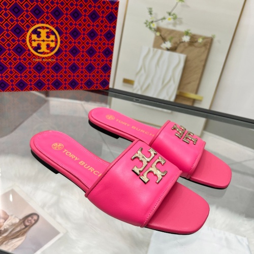 Replica Tory Burch TB Slippers For Women #1232121 $80.00 USD for Wholesale