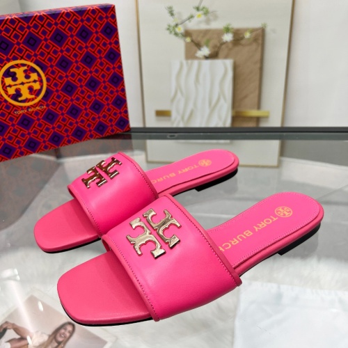 Replica Tory Burch TB Slippers For Women #1232121 $80.00 USD for Wholesale