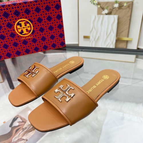 Replica Tory Burch TB Slippers For Women #1232122 $80.00 USD for Wholesale